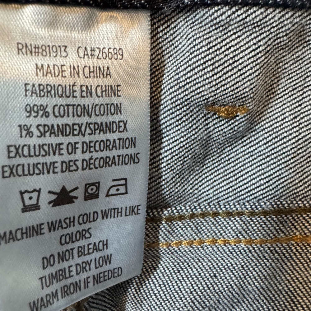 Robert Graham New Men's Straight Jeans in Dark Indigo 32/30 - Picture 5 of 10